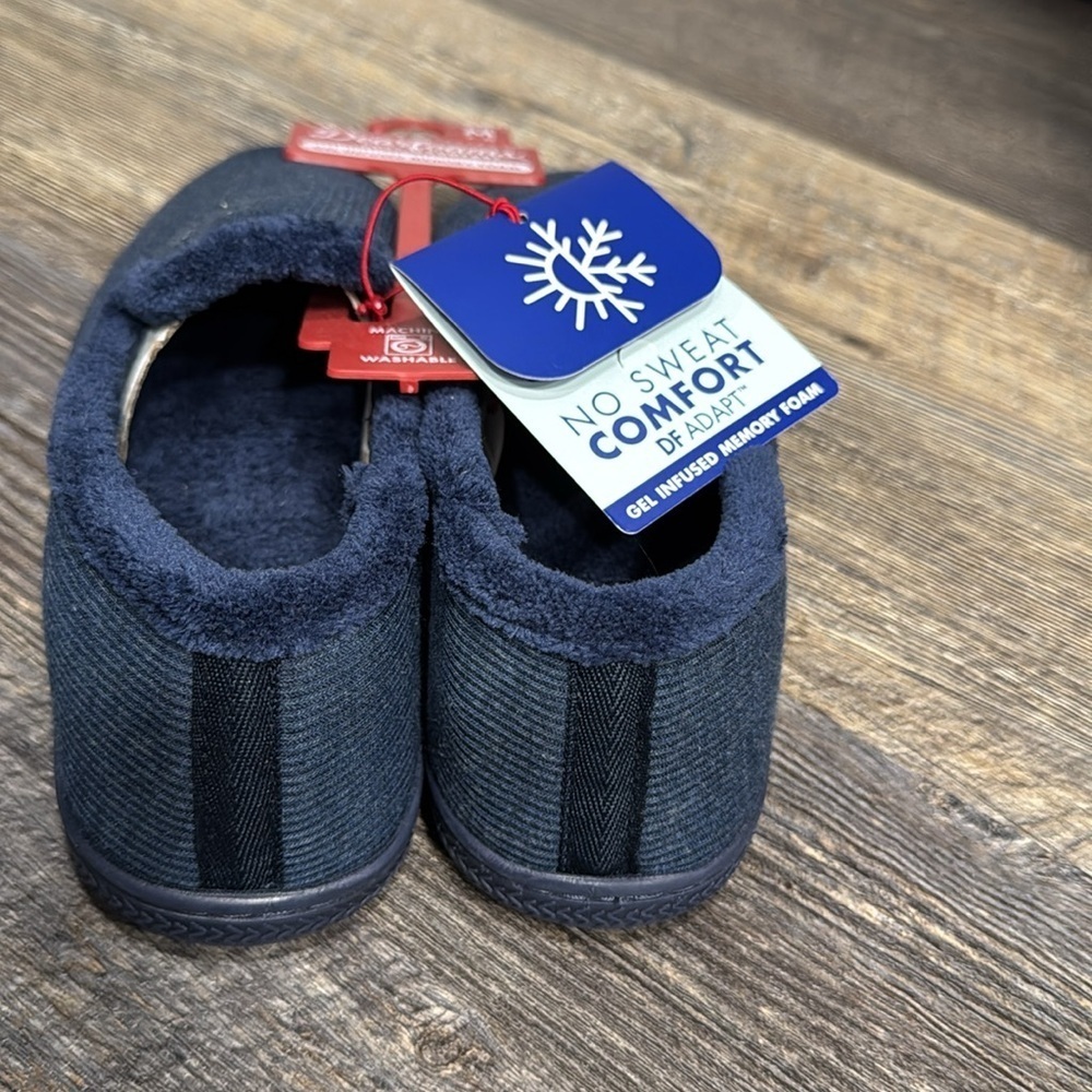 Gel infused memory foam knit slippers - Picture 4 of 9